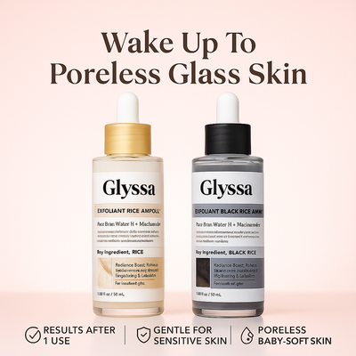 The Glyssa Rice Peel Duo - Your At-Home Glass Skin Facial + 50% OFF