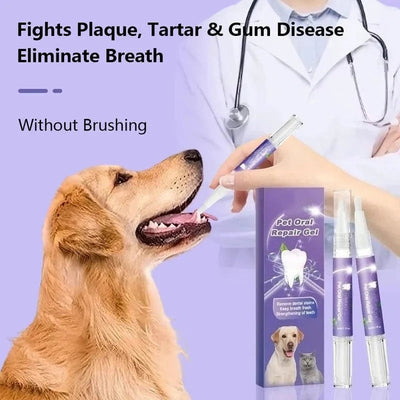 The Paw-Pure Oral Gel - A Vet-Clean Smile, No Brushing + 50% OFF