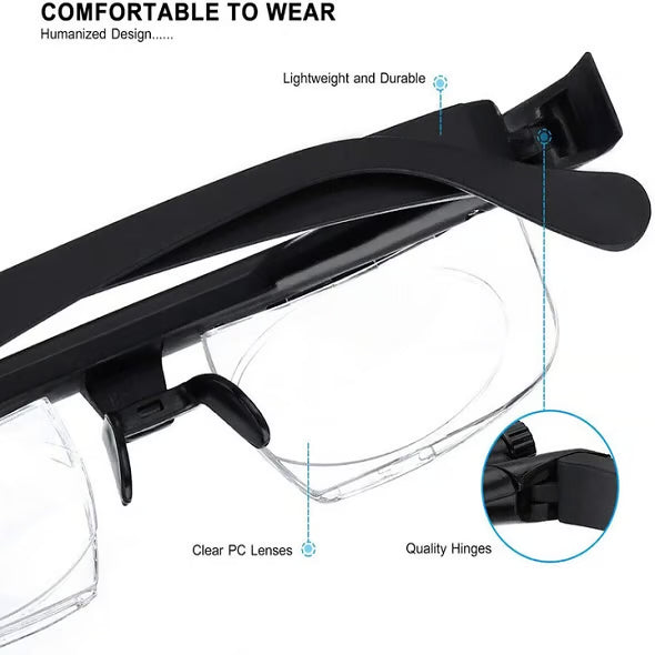The VisionDial - The Only Pair of Glasses You'll Ever Need - 50% OFF
