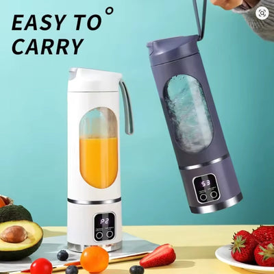 BlendGo Portable Juicer - Fresh Drinks Anywhere - 50% OFF