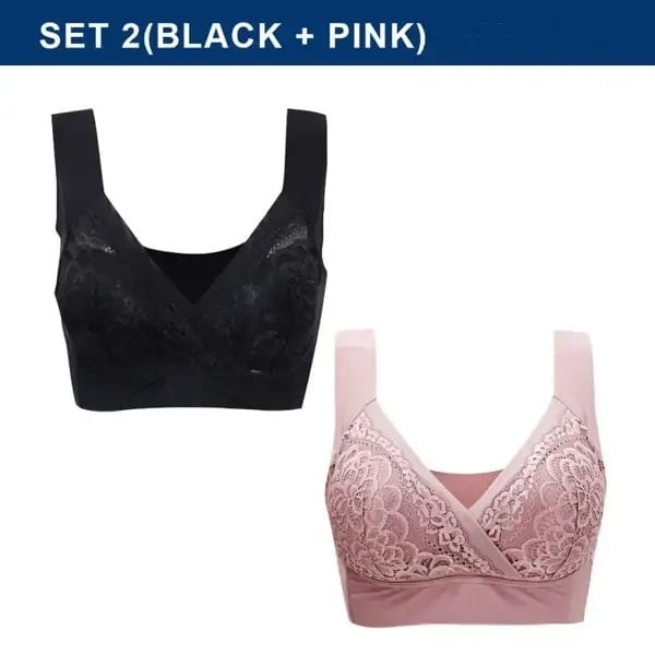 ComfortLift Lace Bra – Effortless Support, Zero Wires – 50% OFF