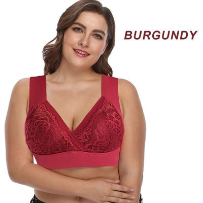 ComfortLift Lace Bra – Effortless Support, Zero Wires – 50% OFF