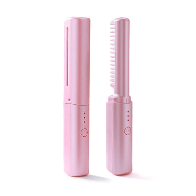 Portable Hairdressing Comb – 3 Heat Settings Cordless & Rechargeable - 50% OFF