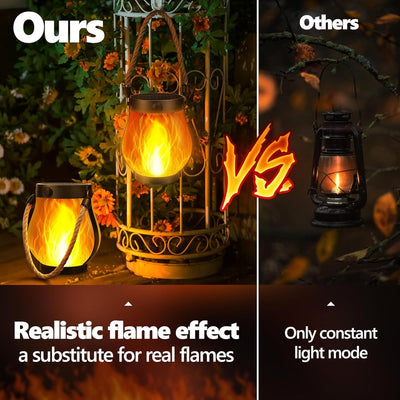 The EverFlame Solar Lantern - A Perfect Flame, Every Night + 50% OFF