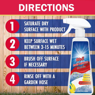 The MoldErase Spray - A Mold-Free Home, No Scrubbing + 50% OFF