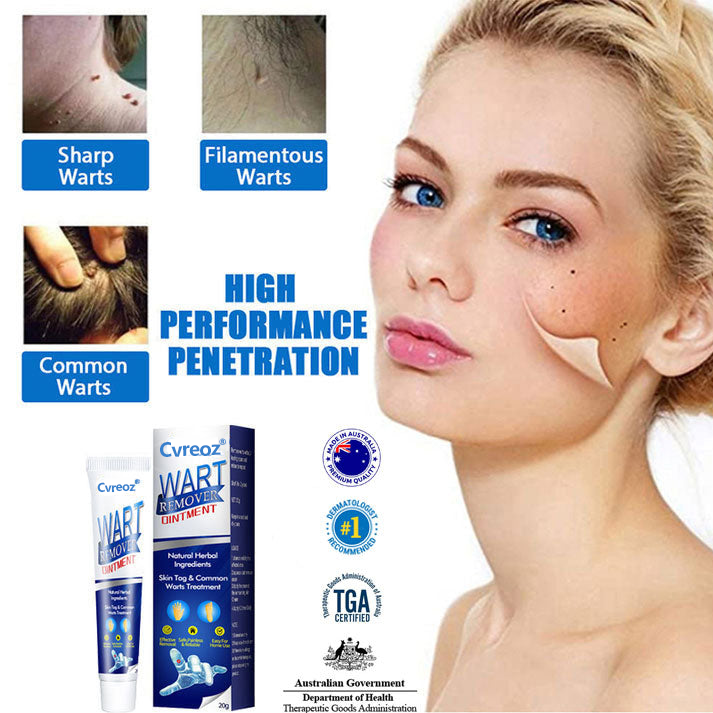 DermaClear Wart Ointment - Your Permanent Skin Solution - 50% OFF
