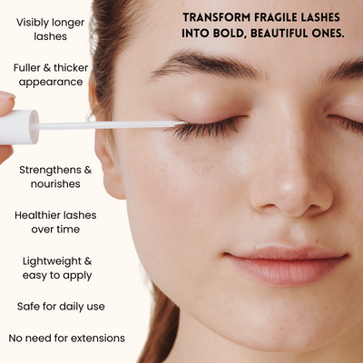 Eyelash Growth Serum - Natural Formula – 1+1 FREE 1