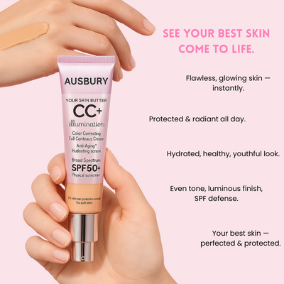 AuraRadiance Complex + Luminous Perfection, Effortless Protection - 50% OFF + FREE MAKEUP BRUSH