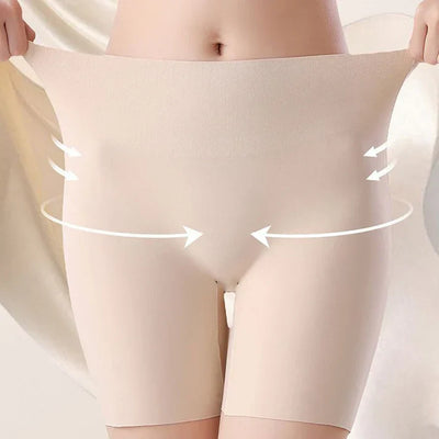 Women’s High-Waist Ice Silk Underwear – Tummy Control & Hip Lifting Comfort – 1+1 FREE