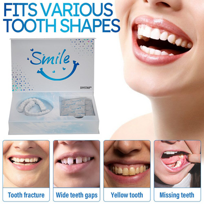 Moldable Dentures – Natural-Looking Smile Pain-Free Wear - 1+1 FREE
