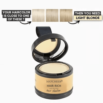 RootEase Touch-Up Powder - Water-Resistant Hairline & Root Concealer - 50% OFF