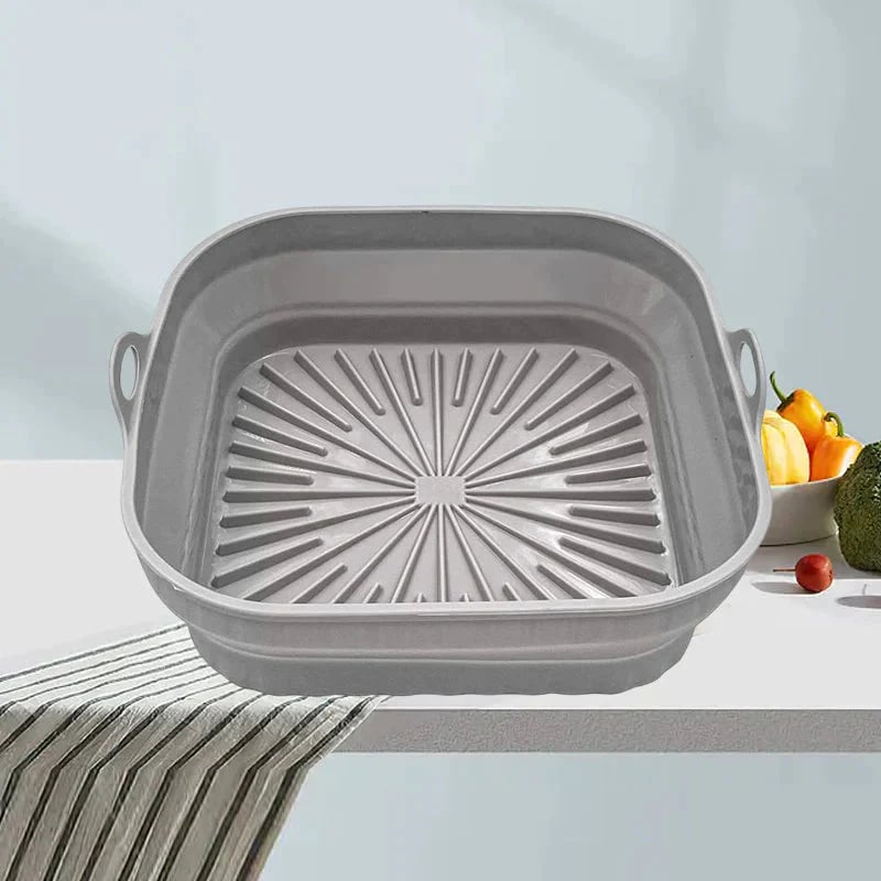 The AirCrisp Silicone Pan - Never Scrub Your Air Fryer Again - 1+1 FREE