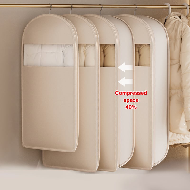 The Compress'n'Hang Garment Bag - 40% More Space, No Vacuum + 1+1 FREE