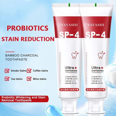 SP-4 Whitening Toothpaste – Gentle Daily Formula Stain Removal - 50% OFF