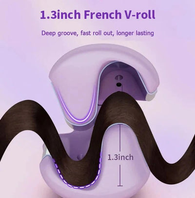 WaveSculpt Pro - Your Effortless French Wave Curler - 50% OFF