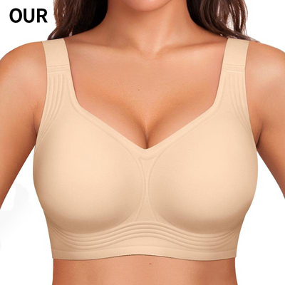 The AuraSupport Wireless Bra - Full Coverage, Zero Wires + 50% OFF