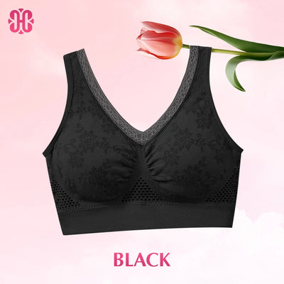 AuraForm Cotton Lift Bra – Natural Comfort, Effortless Support - 1+1 FREE