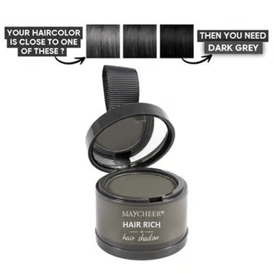 RootEase Touch-Up Powder - Water-Resistant Hairline & Root Concealer - 50% OFF