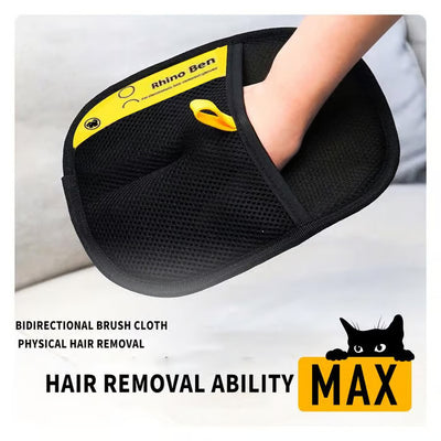 Pet Hair Remover Electrostatic Gloves - Reusable Grooming Gloves for Cats & Dogs - 50% OFF