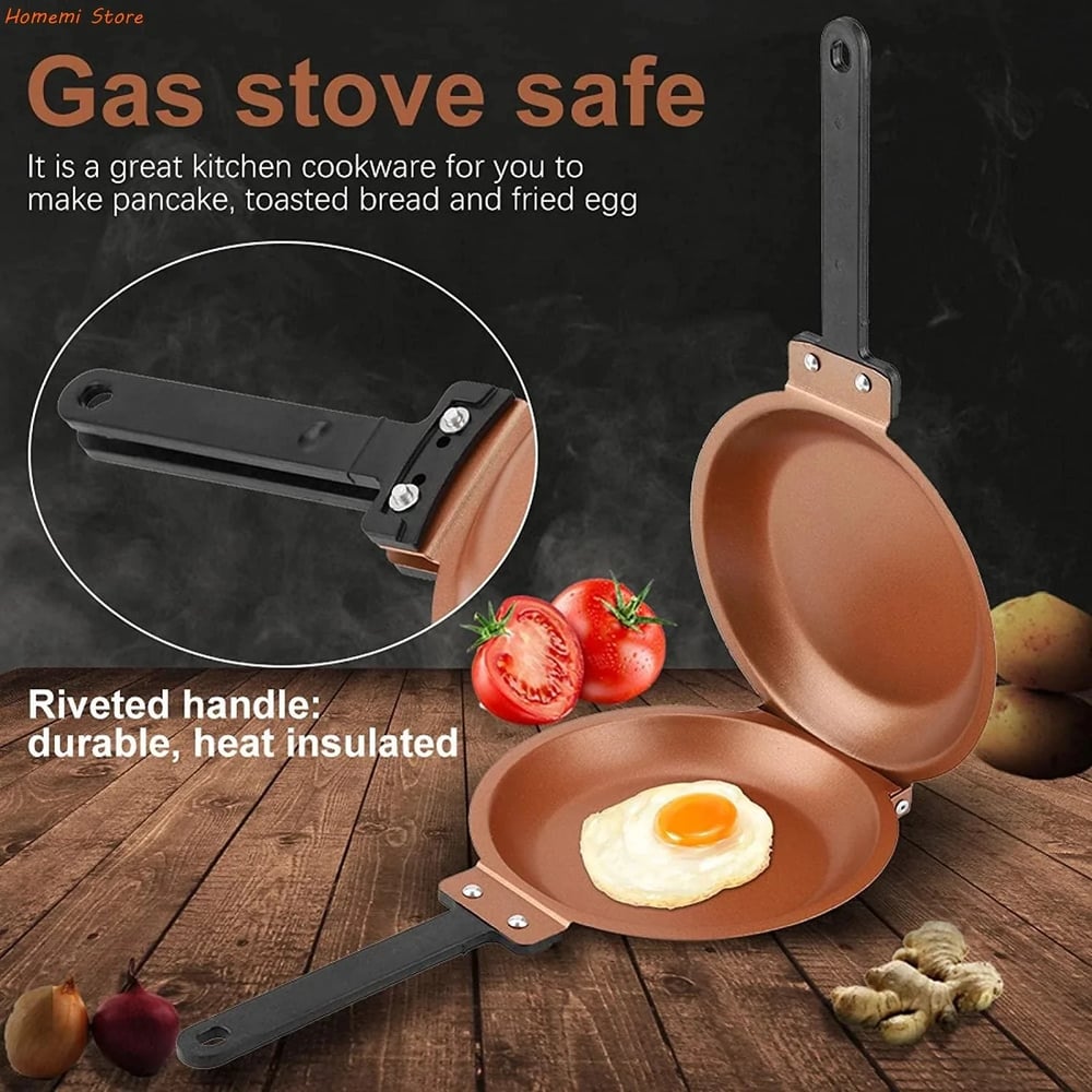 The Flip-Perfect Pancake Pan - Perfect Pancakes, Easy Flip + 50% OFF