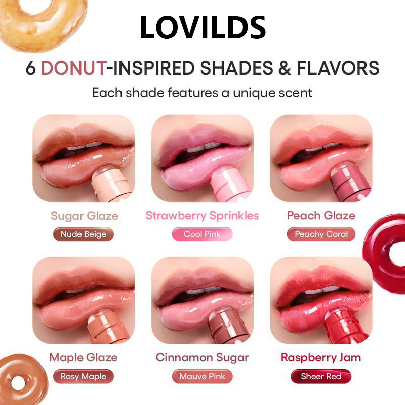 The Glazed Glow Lip Serum - A Glazed Shine, a Serum's Care + 50% OFF