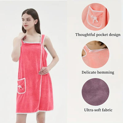 The ComfortWrap - Secure, Hands-Free Luxury After Every Shower - 50% OFF