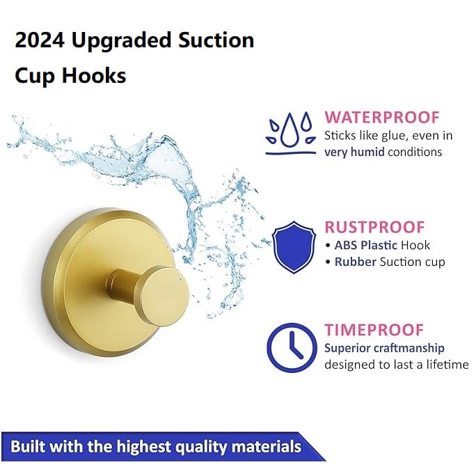 The Twist & Lock Suction Hook - Hang Anything, Damage - 1+1 FREE