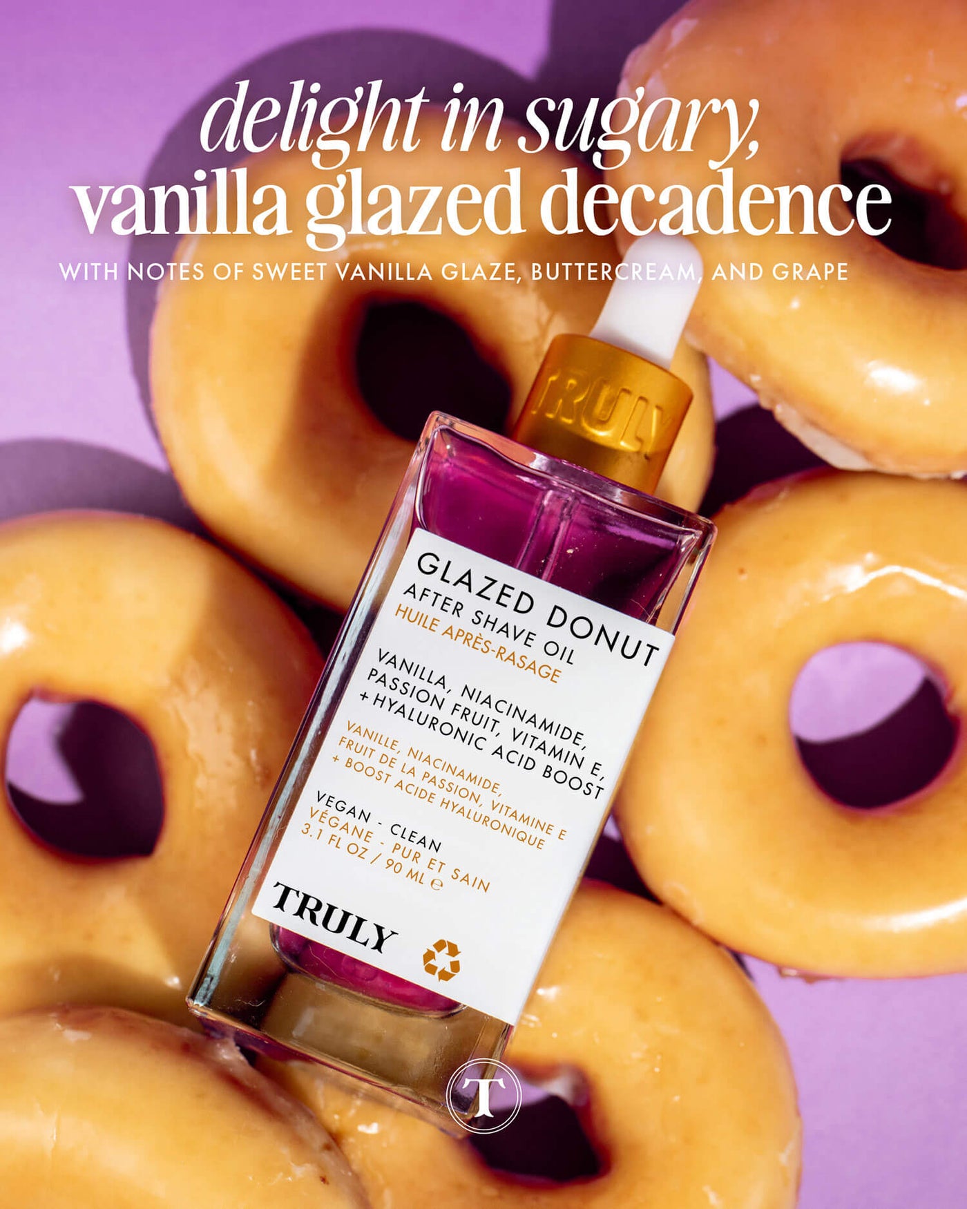 Glazed Donut Oil - Flawless, Irritation-Free Skin + 50% OFF