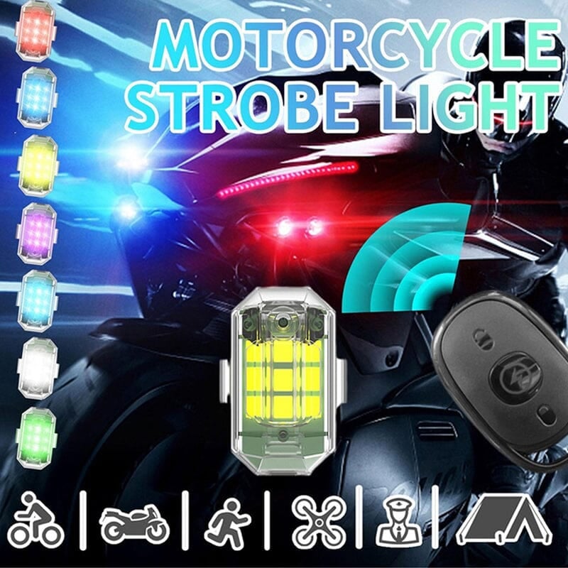 FlashGuard Wireless LED Strobe Light – Be Seen, Stay Safe, Anywhere, Anytime - 50% OFF