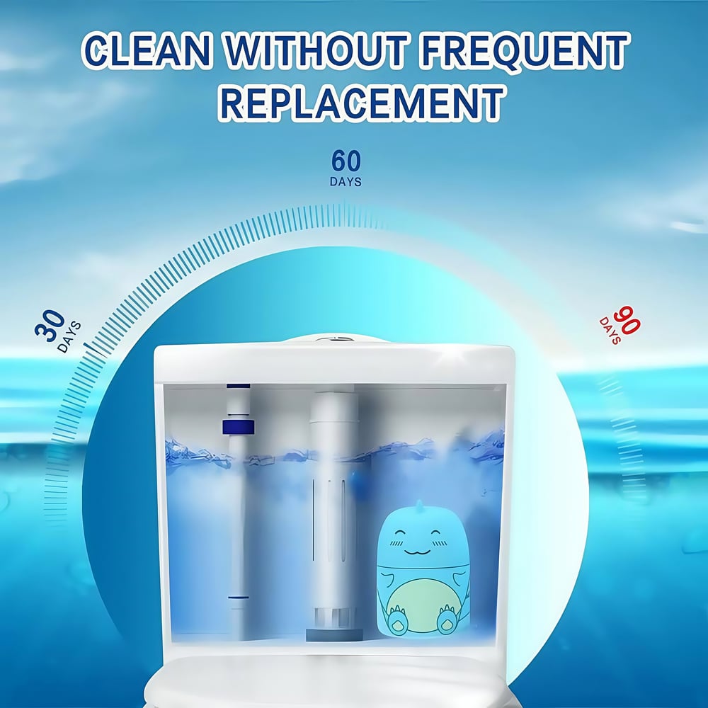 EverClean Auto-Toilet Whale - Effortless Clean for Months - 50% OFF