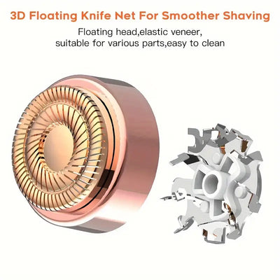 SilkenTouch Portable Hair Remover – Effortless Hair Removal for Silky-Smooth - 60% OFF