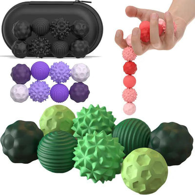 MagZen Orbs Magnetic Sensory Fidget Ball Set - Stress Relief Toy for Adults & Kids - 50% OFF