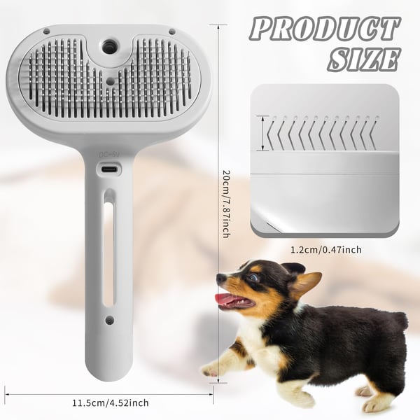 The ZenPaws Steamer - The Brush Your Pet Will Actually Love - 50% OFF