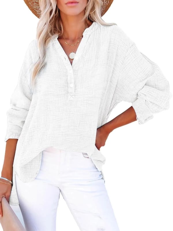 The Effortless Boyfriend Shirt - Your Secret to Instant Style - 50% OFF