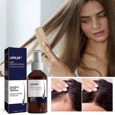 NaturaRevive Hair Spray - 5x Faster Hair Growth + 50% OFF