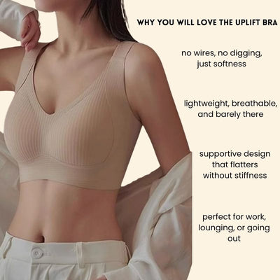 The Uplift Bra - The Lift of a Wire, The Comfort of a Cloud - 50% OFF