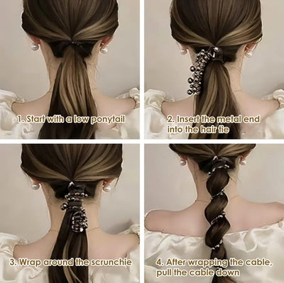 KinetiCoil - The Crease-Proof, No-Damage Hair Tie - 1 + 1 FREE