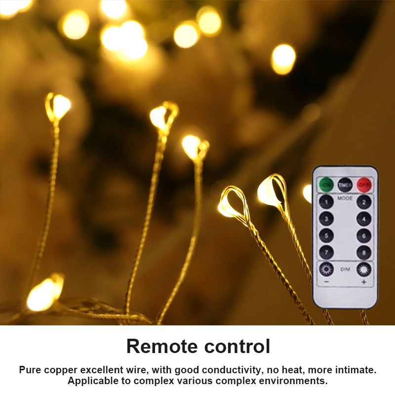 LED Copper Wire Firecracker Lights – Create Magical Ambiance Anywhere – 50% OFF