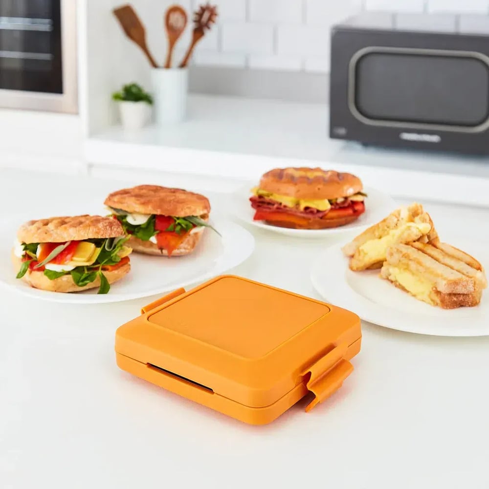 Microwave Toastie Sandwich Maker - Crispy Toasties in Minutes - 50% OFF