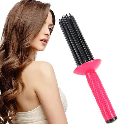 VolumizePro 17-Teeth Air Curling Comb – Instant Lift, Defined Curls - 50% OFF