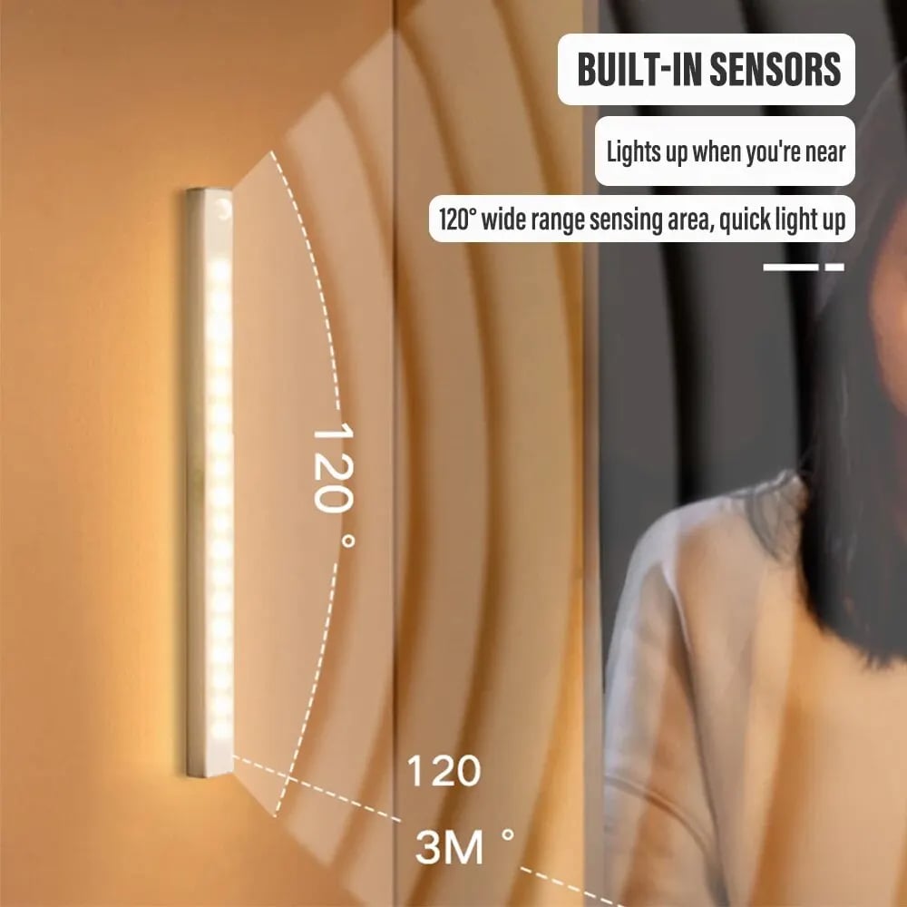 GlowMate Motion Sensor LED Light – Illuminate Your Space Effortlessly - 50% OFF