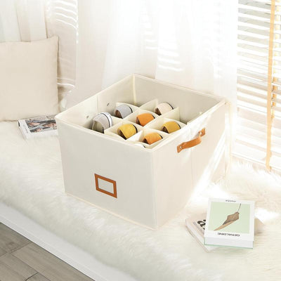 Fabric Shoe Organizer Box – Keep Your Shoes Neat, Clean & Dust-Free – 50% OFF