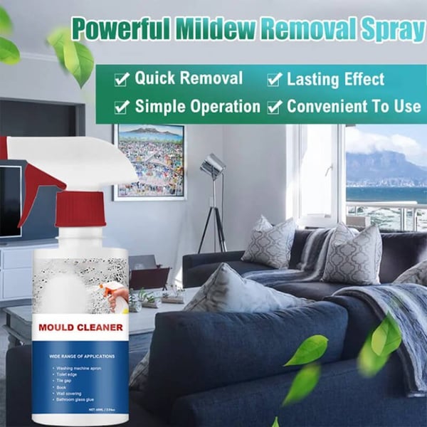 The MoldEnder Foam - Erase Mold Stains, No Scrubbing - 1+1 FREE