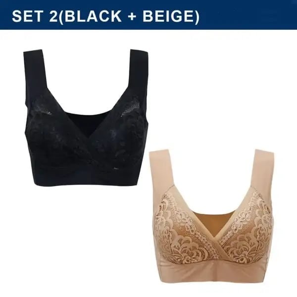ComfortLift Lace Bra – Effortless Support, Zero Wires – 50% OFF