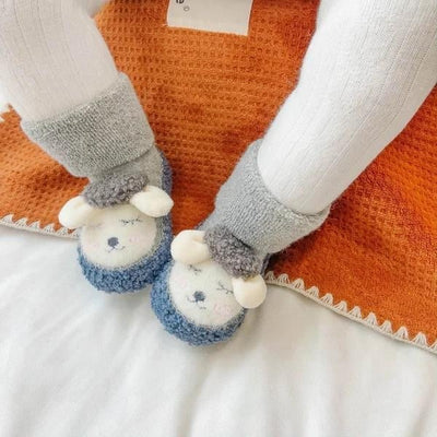 Baby Cartoon Plush Cotton Toddler Shoes – Keep Little Feet Warm, Safe & Adorable – 50% OFF