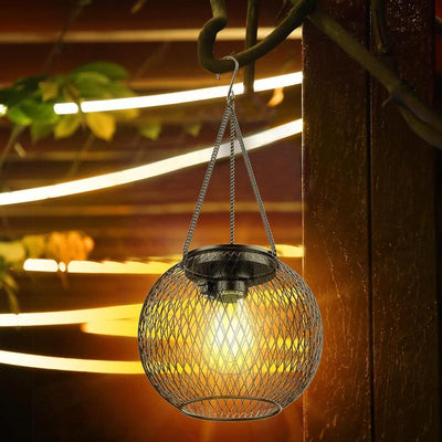 SunGlow Outdoor Solar Hanging Light – Illuminate Your Evenings with Eco-Friendly Elegance - 50% OFF