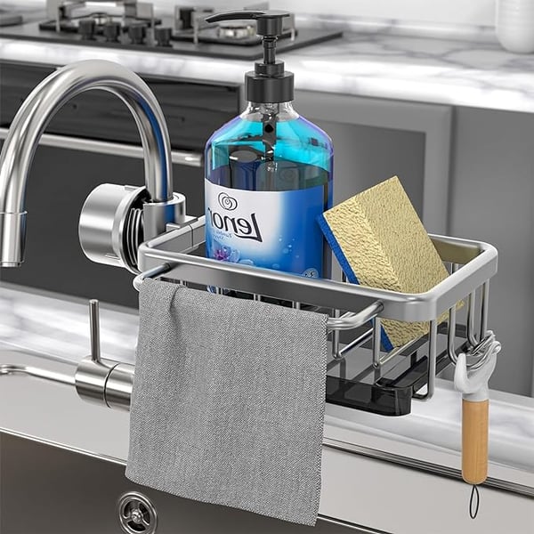 FaucetCaddy - A Clutter-Free Sink Instantly - 50% OFF TODAY