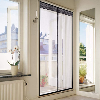 MagnaBreeze Hands-Free Magnetic Screen Door – Let Fresh Air In, Keep Bugs Out - 50% OFF