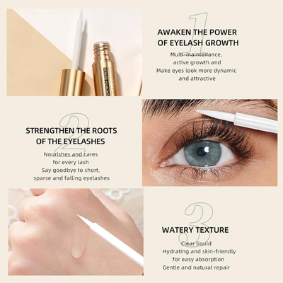 Eyelash Growth Serum - Natural Formula – 1+1 FREE 1