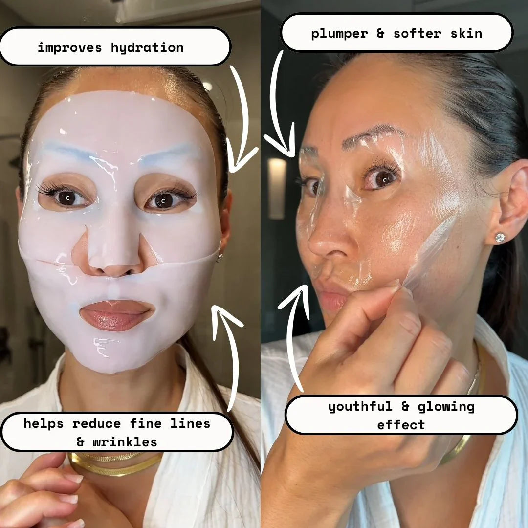 DermaFuse Hydro-Mask - Wake Up With Glass Skin - 1+1 FREE